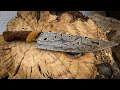 Knife making - Damascus chef knife