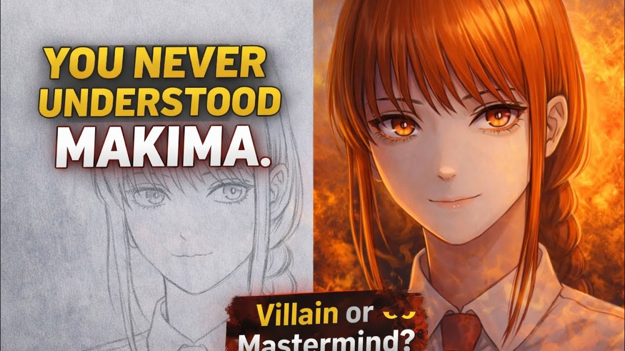 I Drew Makima… Then Explained Her Real Plan 🔥 | Chainsaw Man