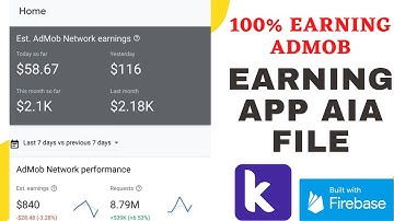 (2022) Earning app aia file Kodular | High quality earning aia with admin panel