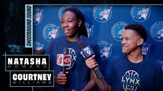 "My [Natasha] Relationship With Cheryl Has Grown." Howard, Williams Shootaround Sound | 7.13.26