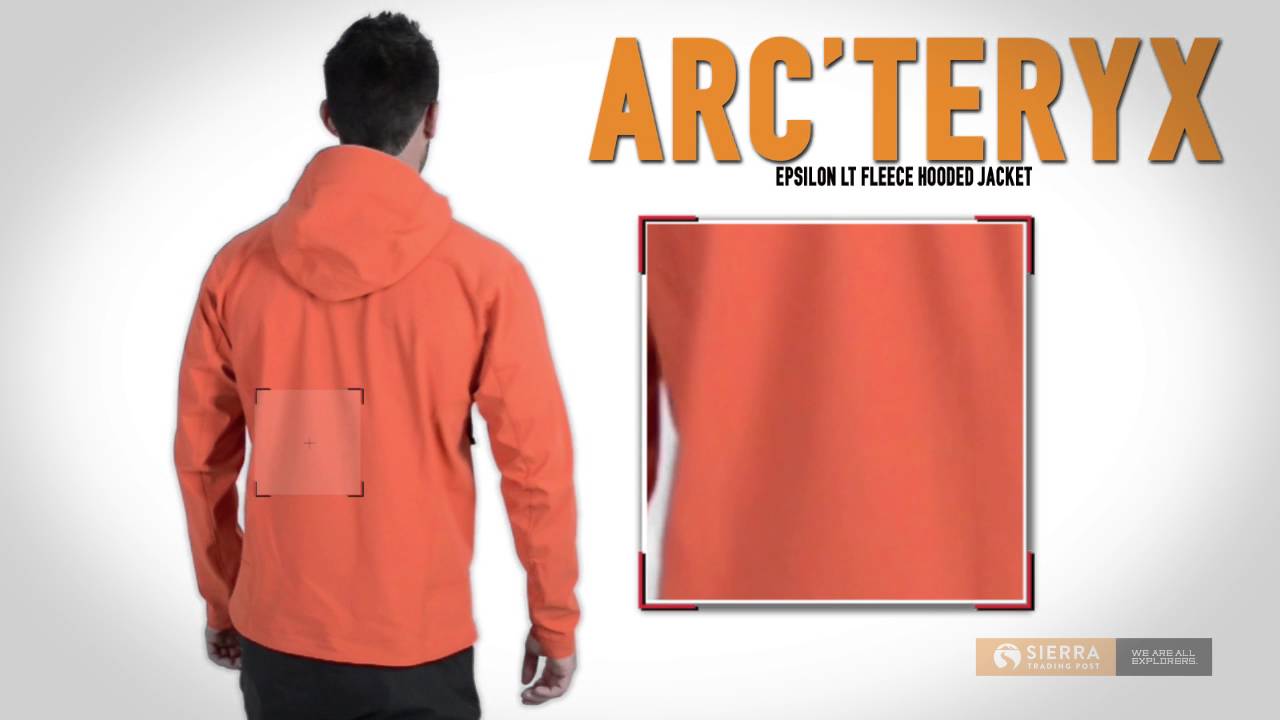 Arc’teryx Epsilon LT Fleece Hooded Jacket (For Men) - YouTube