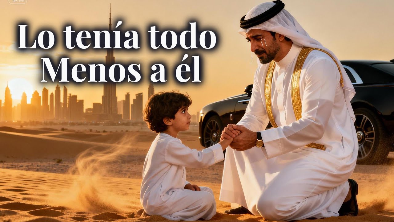 Un Magnate Árabe descubre que tiene un hijo de 4 años en México.