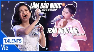 Quán quân The Voice Trần Ngọc Ánh và Á quân Lâm Bảo Ngọc live cực đỉnh khiến Trấn Thành nổi dà gà