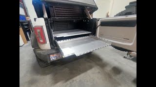 Bronco 6G Slidefloor/Drawer Install