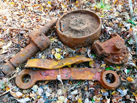 ЖЕЛЕЗНЫЕ ДАРЫ ЛЕСА. Коп металлолома в лесу, сами не ожидали таких находок!