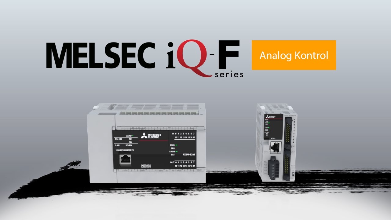 MELSEC iQ-F – Analog Kontrol (Turkish)