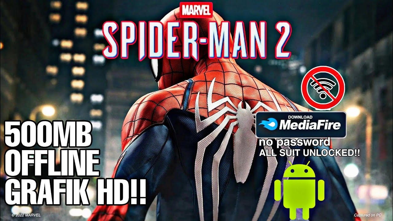 Terbaru!! Download Game Spiderman 2 Android Offline 2023 YouTube