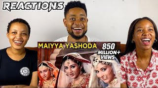 African Friends Reacts To Maiyya Yashoda - Video Song - Alka Yagnik Hit Song - Anuradha Paudwal Song