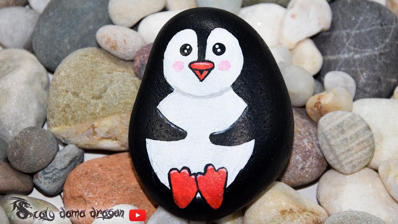 7 Ideas para pintar o decorar piedras de Mar / Especial 50K - YouTube