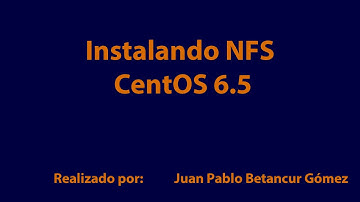 Como configurar NFS