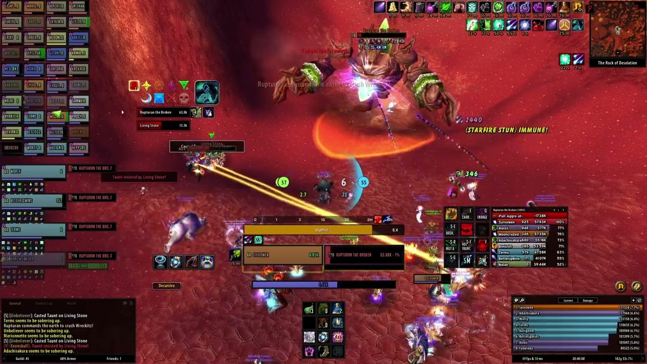 Rupturan | Turtle WoW | Doom Turtles | Balance Druid POV (Sylvowen)