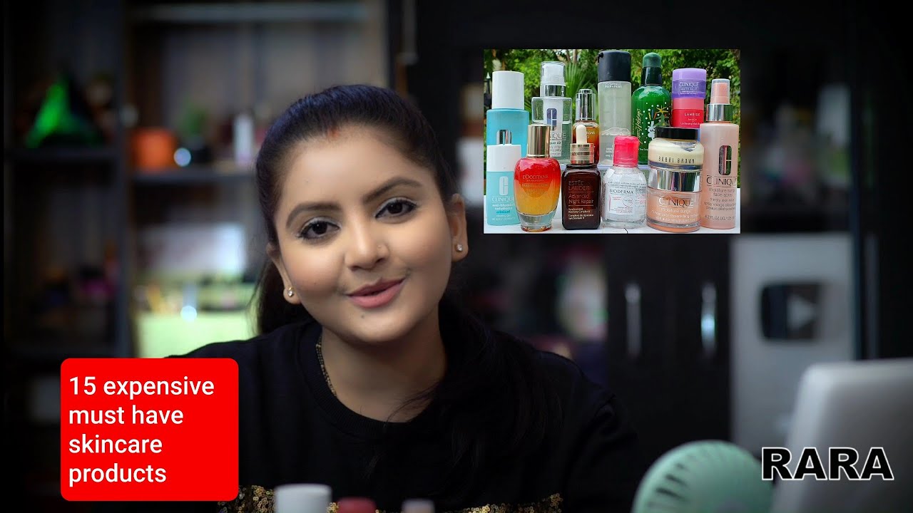 Top 15 must have expensive skincare products RARA my best skincare