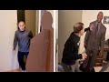 Guy scares dad with lifesized cutout of the rock dad fails