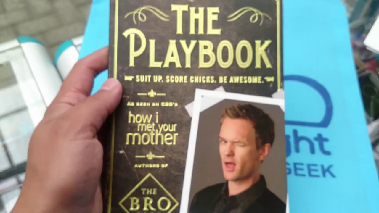 Libro The Playbook Barney Stinson How I met your mother Bogotá Colombia YouTube