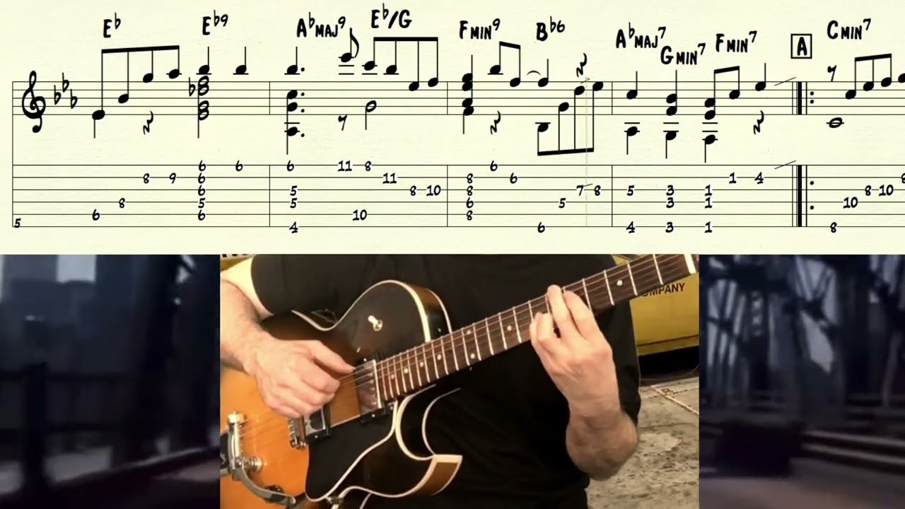 Angela (TAXI THEME) by Bob James. with TABS and Notation.