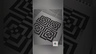 Let's try an Illusion art.....#illusion #illusionart #art #drawing