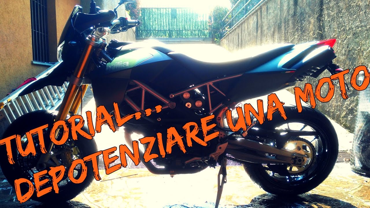 TUTORIAL: Come Depotenziare una Moto | Dorsoduro 750 - YouTube