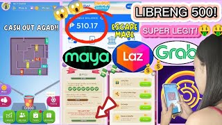 500 PESOS INSTANT WITHDRAW SA ESCAPE MAZE!! | LIVE CASH OUT | NEW EARNING GAME SUPER LEGIT