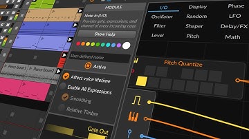 Dynamic Global Transpose in Bitwig