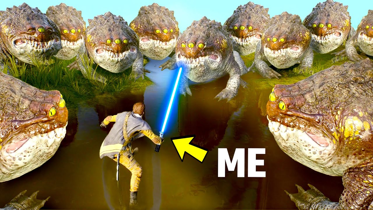 Can I Survive an ARMY of OGGDO BOGGDOS in Jedi Fallen Order?