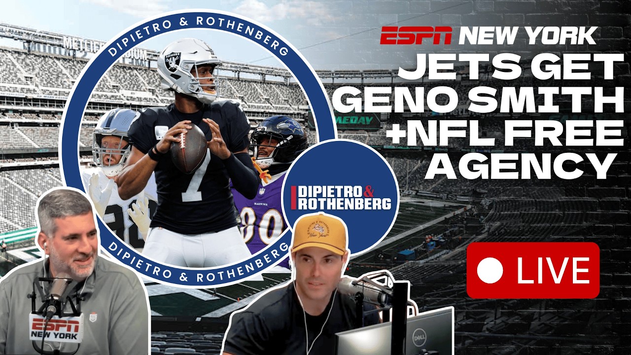 Geno returns to Jets, Giants make more moves + a Lindor update | DiPietro & Rothenberg | 3/11/26