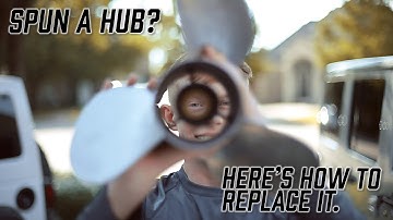 How to Diagnose a Spun Rubber Hub and Replace it - Yamaha, Mercury