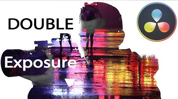 How To Double Exposure Effect In Davinci Resolve 16 TUTORIAL