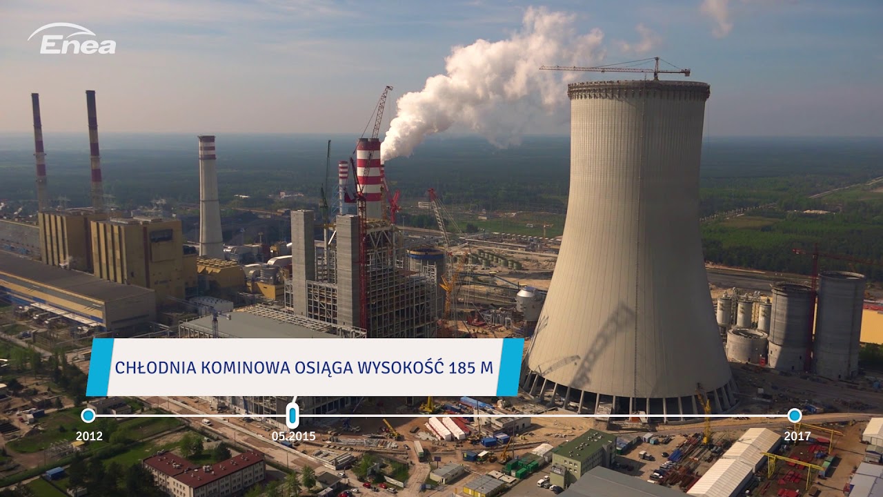 Enea - Jak powstał blok energetyczny B11 o mocy 1 075 MW w Elektrowni Kozienice