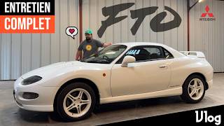 "Vlog" Le V6 est prêt à reprendre la route 🇯🇵 "Mitsubishi FTO GPX"