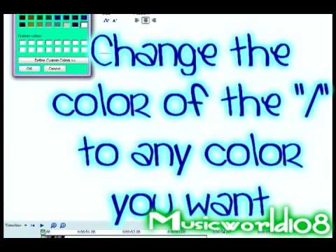 WMM tutorial // effect 1