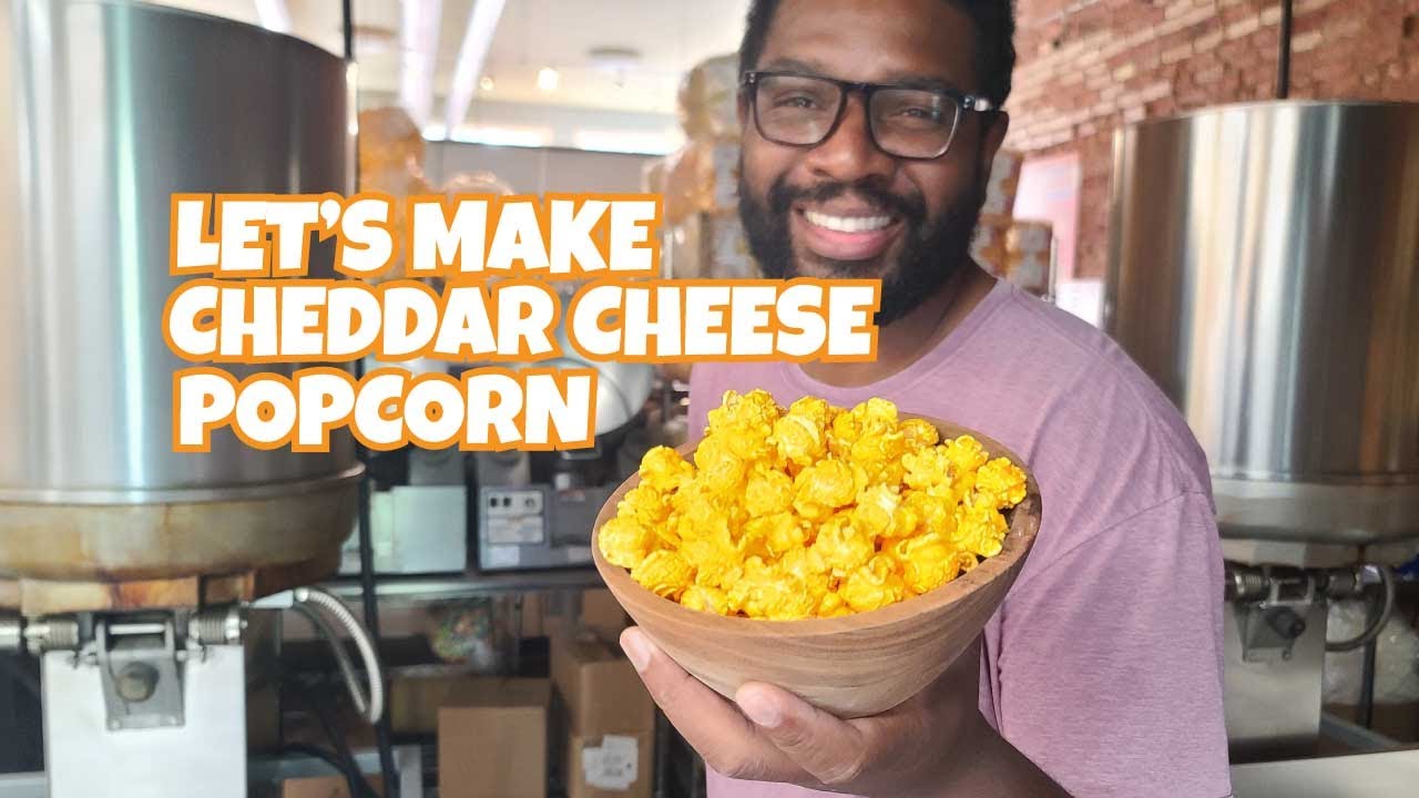 Приготовим попкорн с сыром чеддер | За кадром