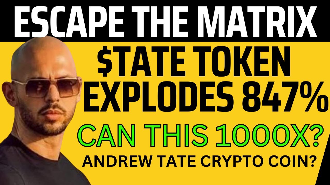 $TATE TOKEN EXPLODES 847%!! | Is This the Next 1000x Altcoin GEM Set to Make Millionaires in 2023?