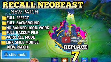 Script Recall Neobeast No Password || Full Effect Voice || Patch Terbaru