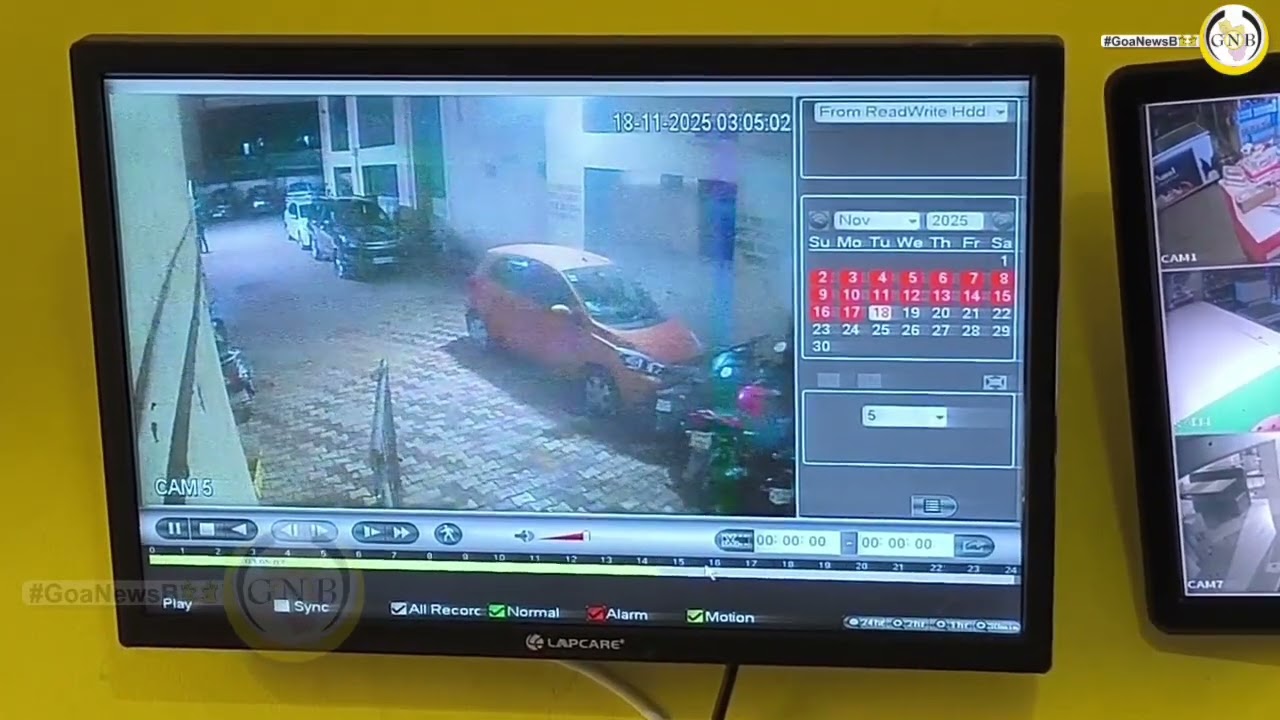 Watch the Baina Dacoity case CCTV Footage