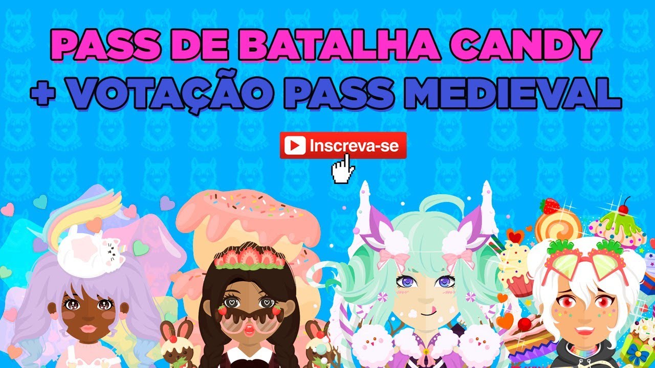 Pass de Batalha Candy + Medieval | WEREWOLF ONLINE