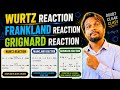 🔥 Wurtz vs Frankland vs Grignard Reaction | One Shot Chemistry Class by Vivek Sir 🔥