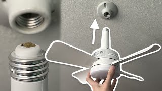 World's Easiest Ceiling Fan Installation