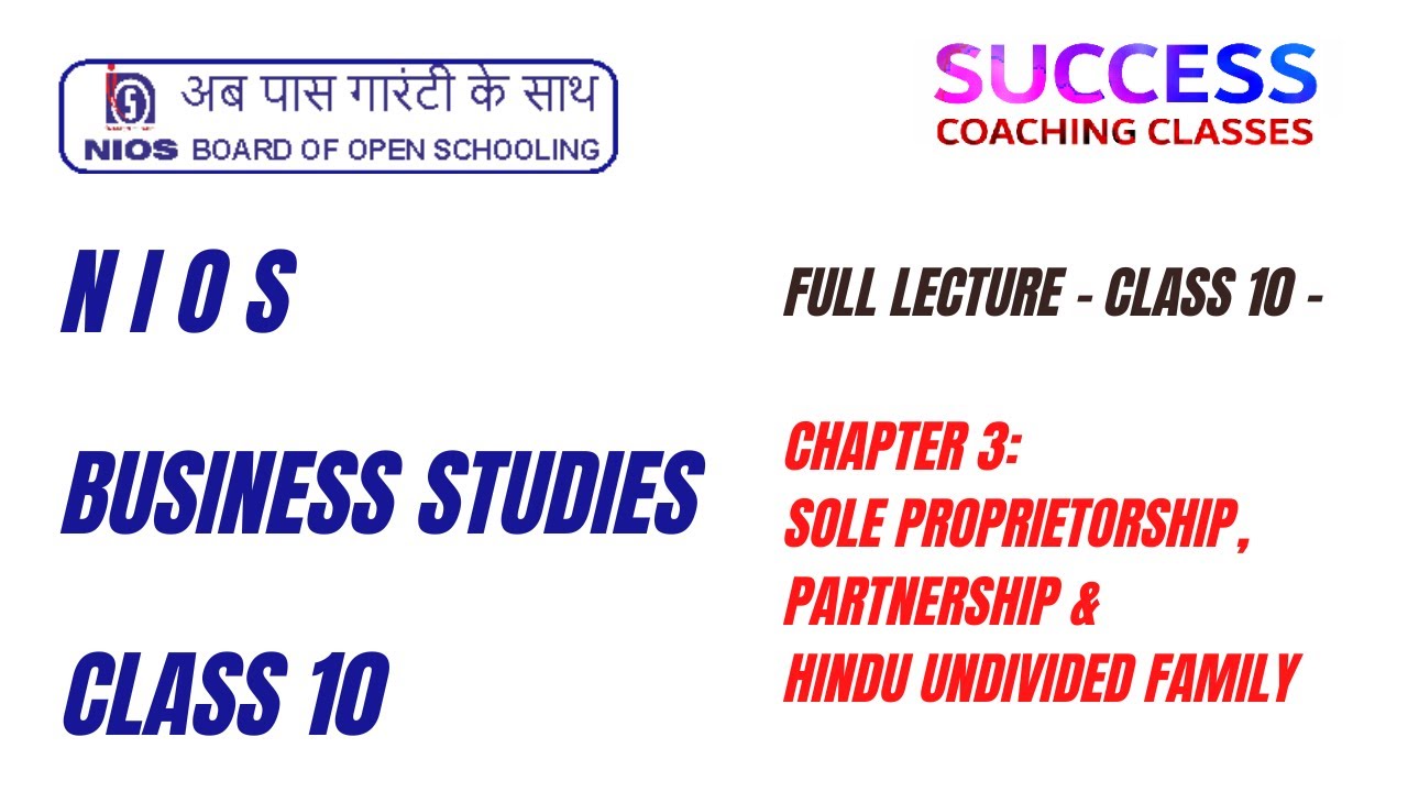 full-lecture-class-10-nios-business-studies-chapter-3-sole