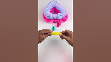 Creating ASMR Crunchy Rainbow Style POP-Sound #satisfyingvideos #relaxing #creative #oddasmr #asmr