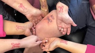 'Pink Ink' tattoos honor Hailey Buzbee's legacy