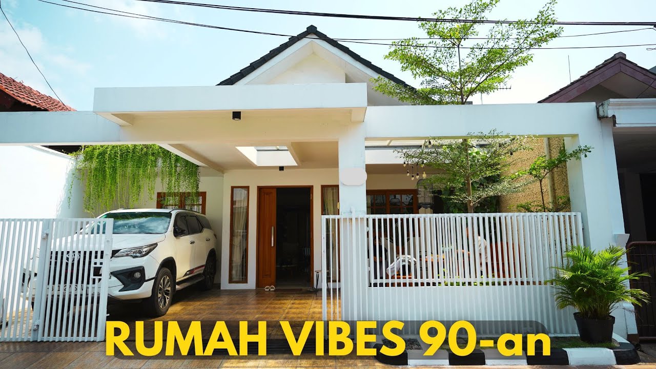 Rumah Tropis 1 Lantai Dengan Suasana Rumah Lama