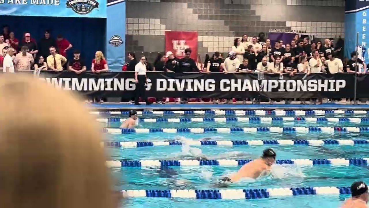 Men’s 200 breast C finals Big 12 championships, Arizona State University
