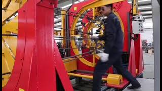 China Made Cage Making Machine Telescopic Spiral Cage Welding Machine2022Sinorebar Brand