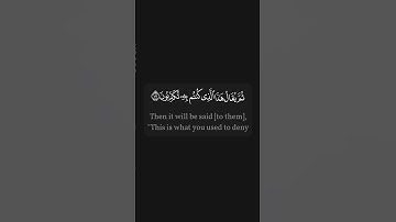 #القرآن_الكريم #quran سورة المطففين | الجزء الثالث من المقطع