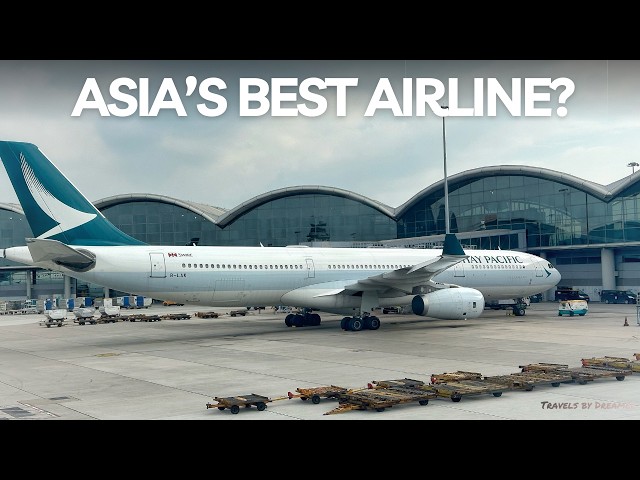 航空機・ヘリコプター CATHAY PACIFIC AIRBUS A-330-300 Cathay Pacific A330 Business Class Review - YouTube