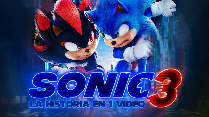 Sonic 3 : La Historia en 1 Video