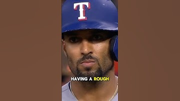 What is Happening to Marcus Semien? 😬 #sports #baseball #mlb #shorts #shortsfeed #rangers #viral
