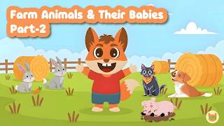 Learn Baby Animals & Their Parents — Match Game for Toddlers | Animal Sounds + Pictures (Part-2) screenshot 3