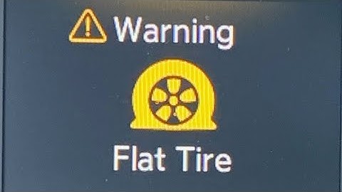 clear infiniti q50 flat tire warning light.