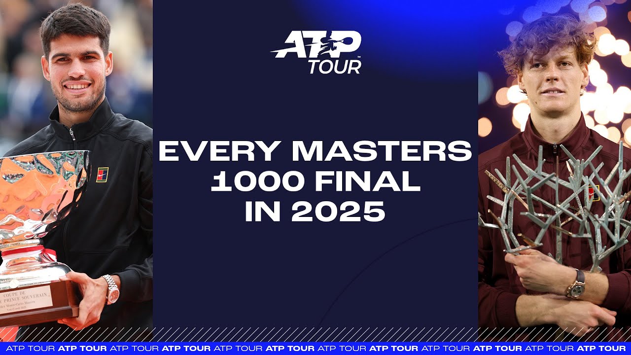 От Индиан-Уэллса до Парижа: все финалы ATP Masters 1000 в 2025 году 🏆